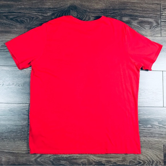 Nike Just Do It Men’s Dri-Fit Graphic Logo Athletic T-Shirt Size XL - Red - Picture 5 of 6